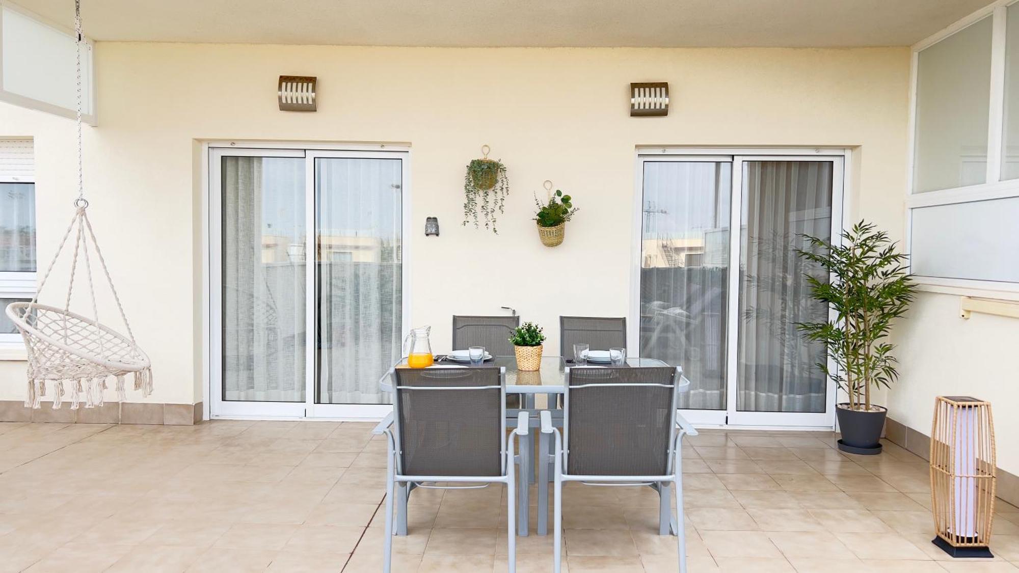 شقة La Ribera - Terraza, Piscina Y Playa سان خافيير المظهر الخارجي الصورة